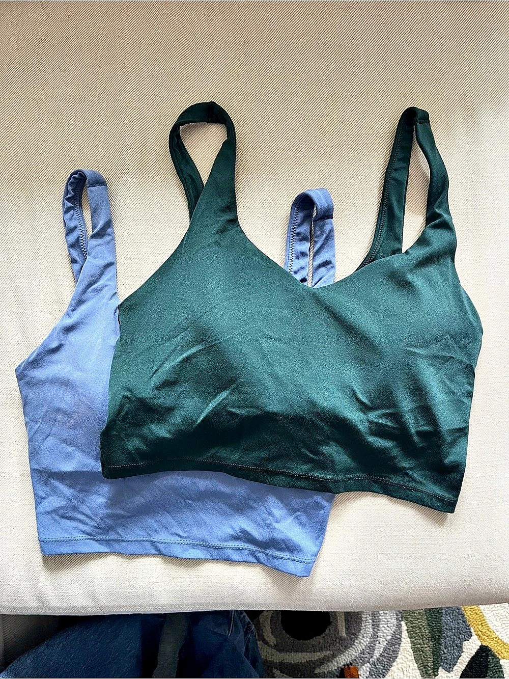 OFFLINE by Aerie Sports Bra 2-Pack Blue & Green Size Medium